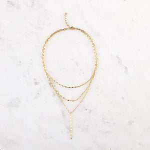 Dazzling Layered Lariat