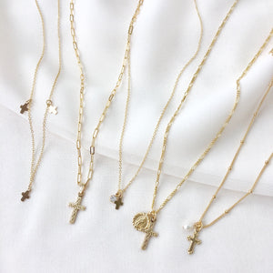 Build Your Own Cross Necklace
