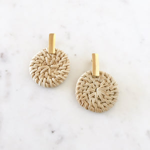 Wicker Earrings