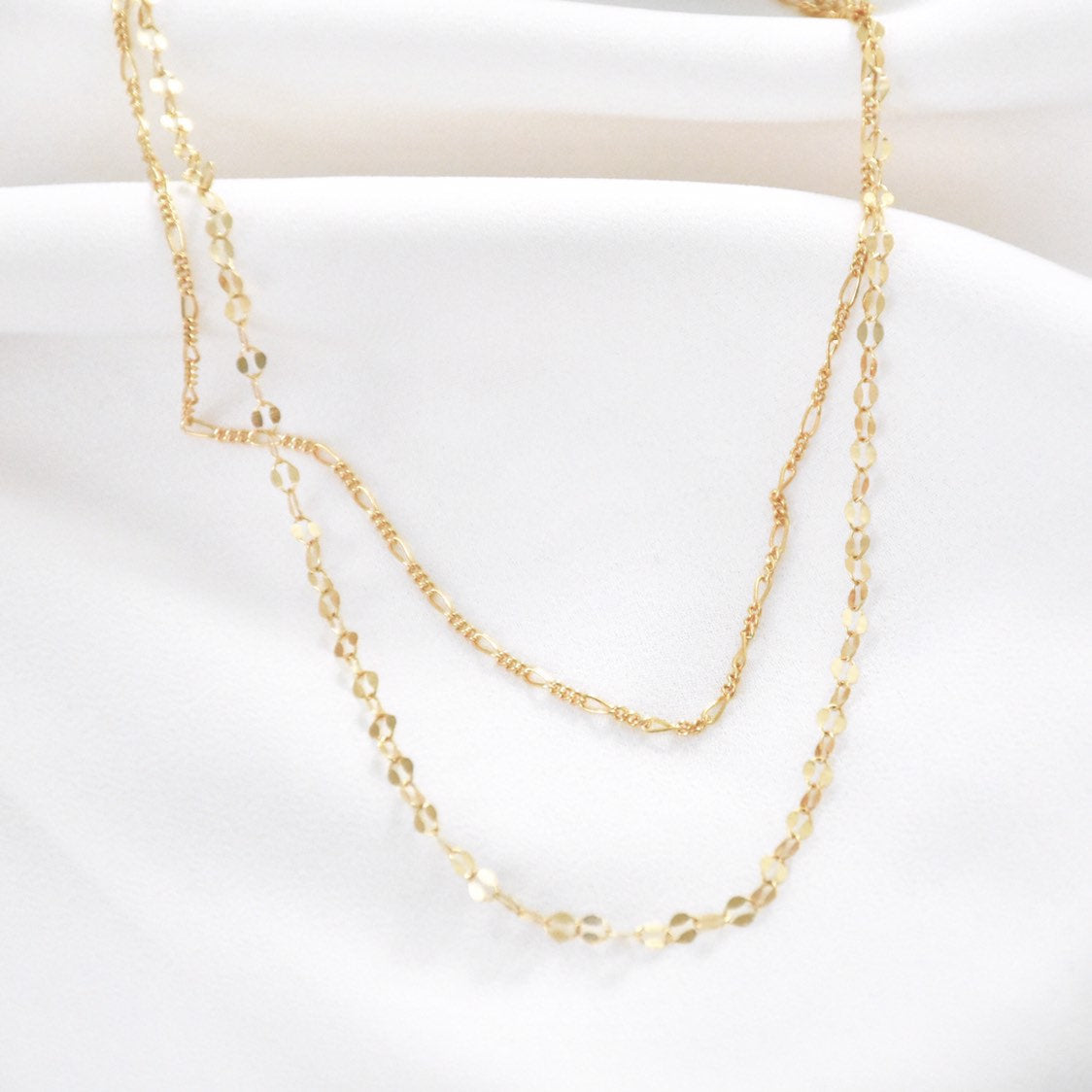 Gold Layering Necklace Set – Vedern