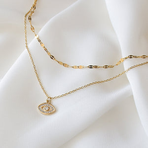 Evil Eye Necklace set