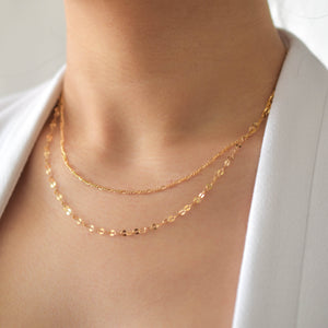 Custom 2 Layer Chain Necklace