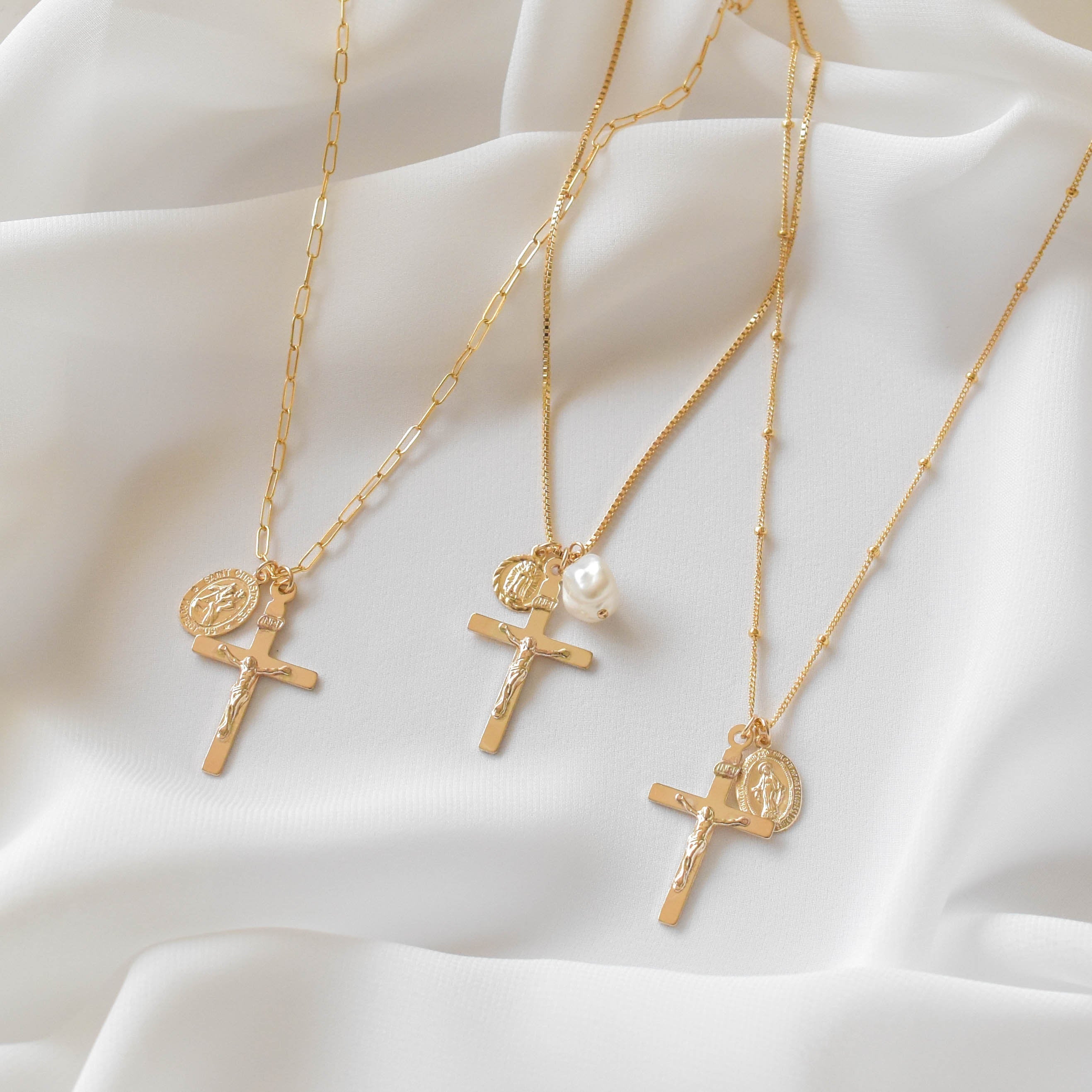Custom Crucifix Necklace