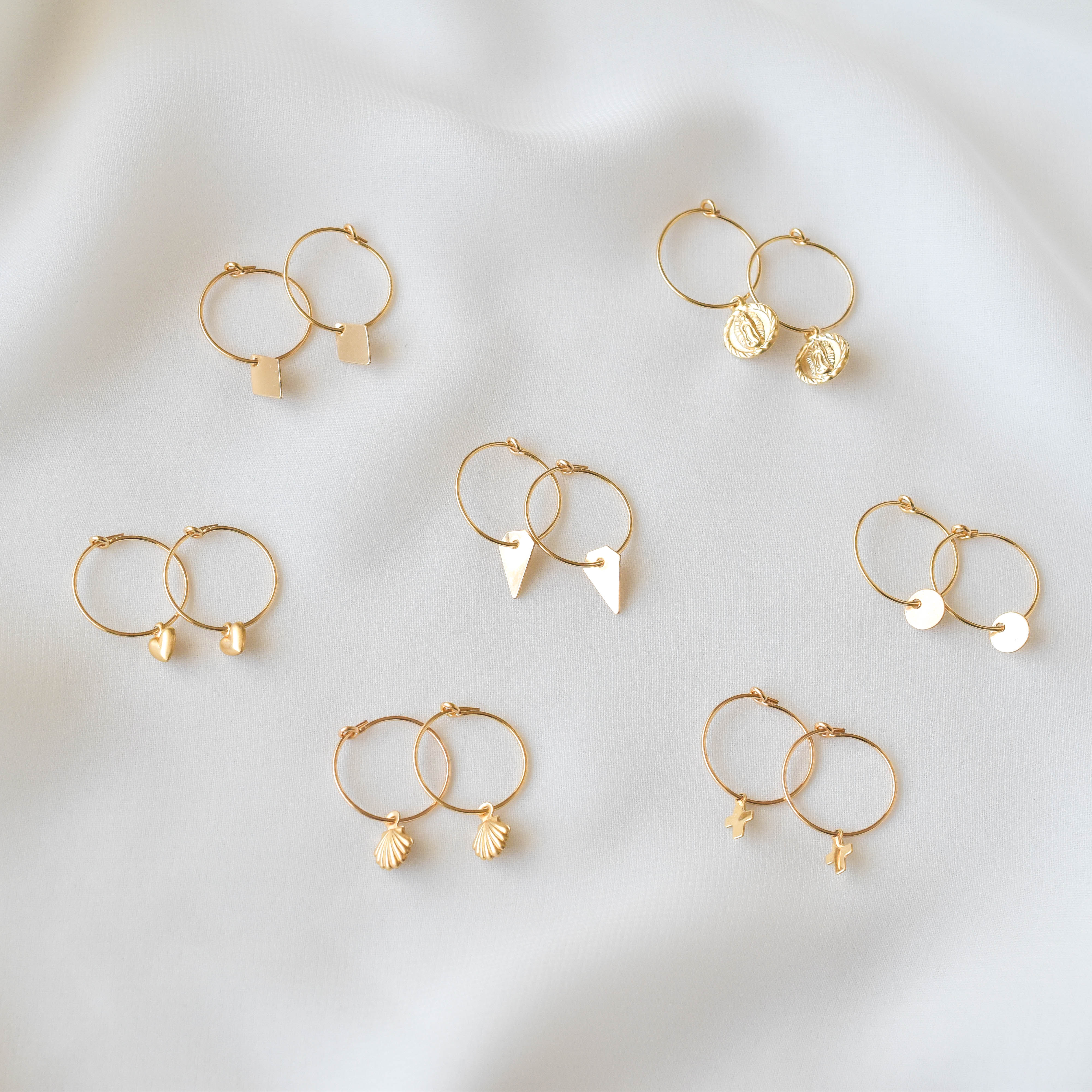 Solid Star Huggie Earrings Gold | French Connection UK Solid Star Huggie Earrings Gold | French Connection UK