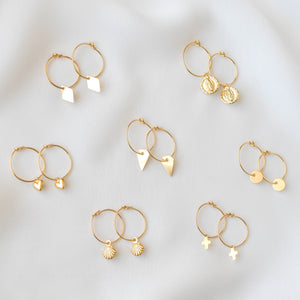 Gold Filled Huggie Earrings