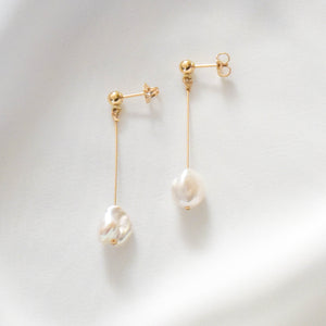 Pearl Dangle Earrings